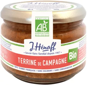 Terrine Campagne Bio 180g