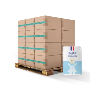 Mehl Gourmet Blau Beutel T55 1kg - Grands Moulin De Paris