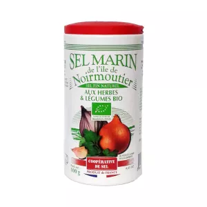 Sel marin aux herbes & légumes BIO 100g - ÎLE DE NOIRMOUTIER