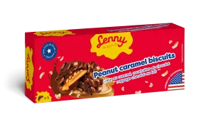 Печенье Арахисово-карамельное, 110г x18 - LENNY