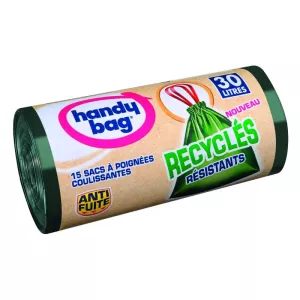 Sacs Poubel.poign.couli.30l