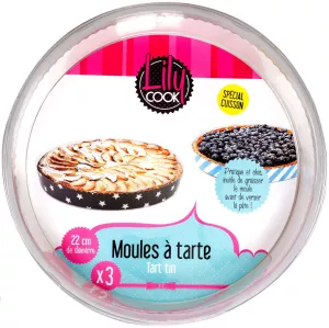 Moule A Tarte 22cm X3 M36