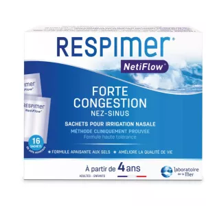 RESPIMER NETIFLOW RECHARGE Boite de 16 sachets - PERRIGO