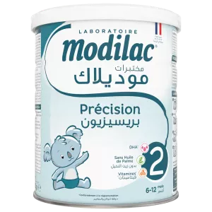 2e leeftijdsmelk 6 tot 12 maanden Modilac Precision 400gr - MODILAC