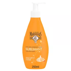 Leite Corporal Hidratante Sublimante, Pele Muito Seca, Damasco, Lírio Branco e Madrepérola 250ml - LE PETIT MARSEILLAIS