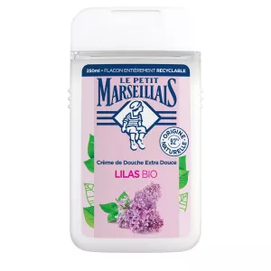 Organic Lilac Shower Gel Hydrates and Nourishes 250ml - LE PETIT MARSEILLAIS