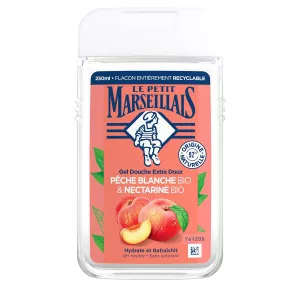 Gel de Banho com Pêssego e Nectarina Hidrata e Refresca Orgânico 250ml - LE PETIT MARSEILLAIS