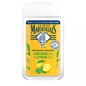 Sữa tắm chiết xuất cỏ roi ngựa & chanh dưỡng ẩm và làm mới hữu cơ 250ml - LE PETIT MARSEILLAIS