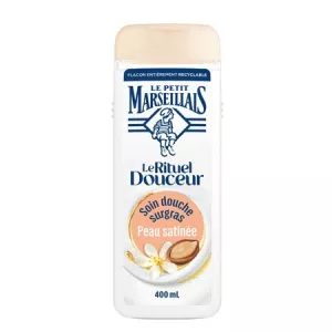 Surgras Shower Cream Argan Oil and Orange Blossom 400ml - LE PETIT MARSEILLAIS