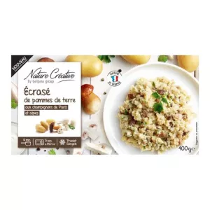Ecrasé pomme de terre, champignons & cèpes 400g - NATURE CRÉATIVE