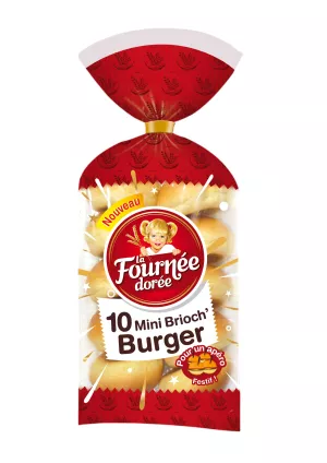 Brioches mini burger - LA FOURNEE DOREE
