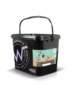 Choc Nr 64% Fondette Lichu  5kg - Weiss