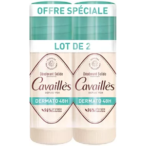 DERMATO 48H ANTI ODEURS STICK 2x40ml - ROGE CAVAILLES