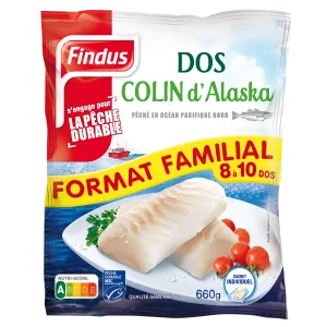 Wildes Alaska-Seelachsfilet 660g - FINDUS