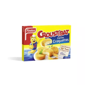Poissons panés Croustibat petites croquettes 360g - FINDUS