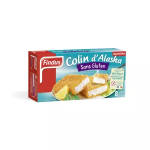Panés de colin d'Alaska sans gluten 400g - FINDUS