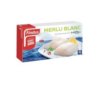 Merlu blanc 4x100g - FINDUS
