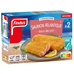 180g Filets Panen Saumon Ascx2 - Findus