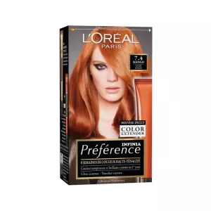 Permanente Haarfarbe 7.4 Dublin Intense Copper Mango Preference - L'oreal