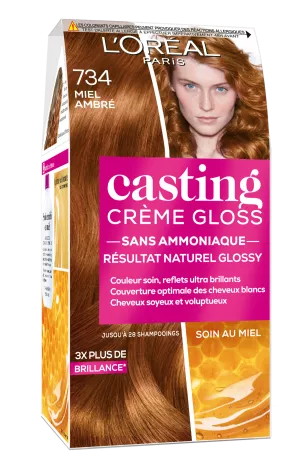 कास्टिंग सीआरएम ग्लॉस 734 शहद के साथ
