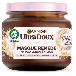 Hair Mask Hypoallergenic Remedy Rice Cream and Oat Milk; 340ml Garnier