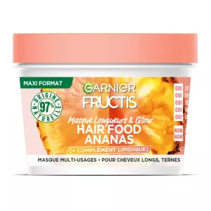 Máscara Capilar Comprimentos e Brilho Multiuso Hair Food Abacaxi Fructis, 400ml - GARNIER