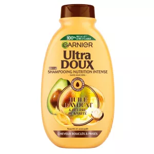 卷发强效营养洗发水牛油果乳木果，300ml - GARNIER