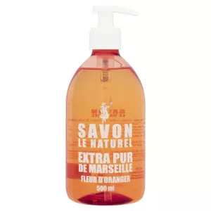 Jabón líquido extra puro de azahar de Marsella 500ml - SAVON LE NATUREL