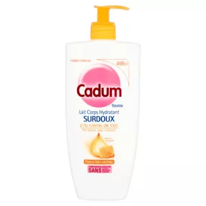 Lait corps hydratant surdoux à la crème de talc & gelée royale 400ml - CADUM