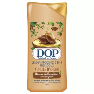 Shampooing 2 en 1 à l'huile d'argan cheveux méditerranées 400ml - DOP