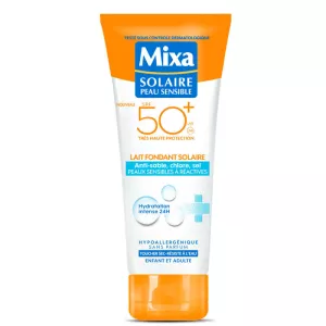 Sun care milk sensitive skin SPF 50+ child and adult 200ml - MIXA
