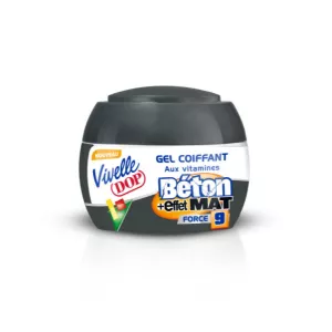 Gel coiffant béton effet mat 150ml - VIVELLE DOP