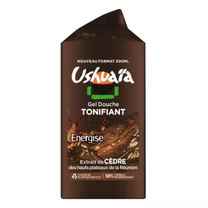 Gel de Banho Tonificante Cedro 300ml - USHUAIA
