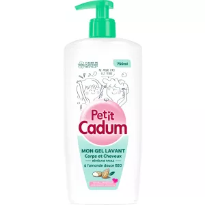 Gel Doccia e Capelli per Bambini Sweet Mandorla 750ml - PETIT CADUM