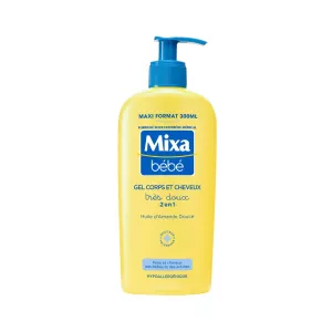 Gel Mpole sana ya Mwili wa Mtoto na Nywele, 300ml - MIXA