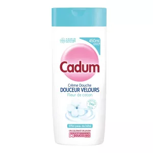 Gel de Ducha Terciopelo Flor de Algodón 450ml - CADUM