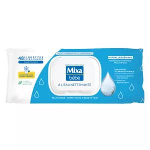 Mixa BB ماء مناديل 48 ٪