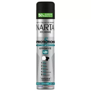 Deodorant-Schutz für Herren, 5 komplette Wirkungen, 48 Stunden, 200 ml - NARTA HOMME