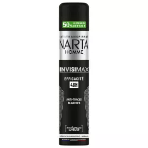 Invisimax Men's Deodorant Anti-White Marks 48H 200ml - NARTA HOMME