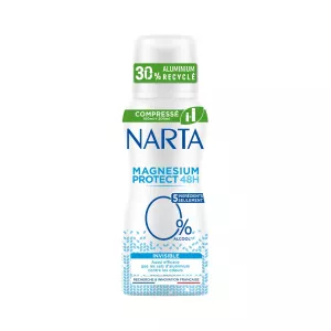 Déodorant magnesiamu kulinda isiyoonekana 48h 100ml - NARTA