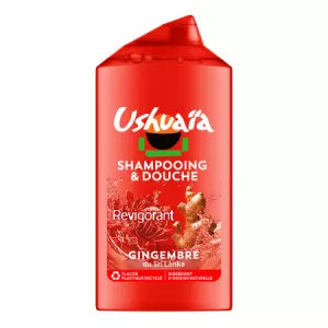 Shampooing Revigorant au Gingembre du Sri Lanka 300ml - USHUAIA