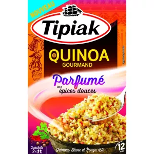 Quinoa gourmand parfumé aux épices douces 2x120g - TIPIAK