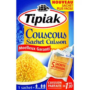Couscous Parfumé aux Épices du Monde, 4x65g - TIPIAK