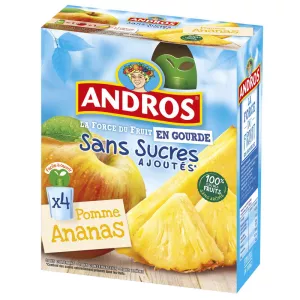A.gourde P/ananas Ssa 4x90g