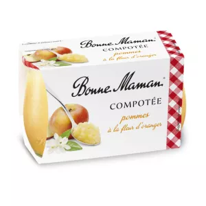 Bm Compotee Pomme Fleur Or.2x1