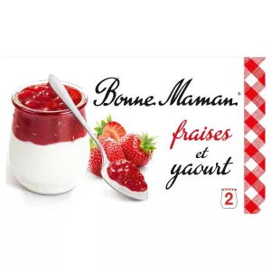Sữa chua trái cây và sữa chua 2x125g 2x125g - Bonne Maman