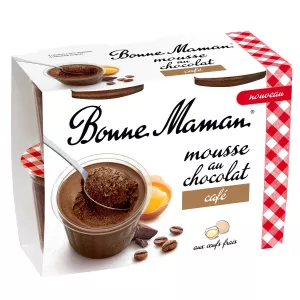 4x50g Mousse trứng Choco Cafe