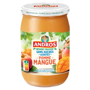 Compotas De Manzana Y Mango 650g - ANDROS