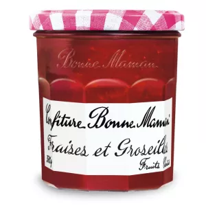 Confiture Fraises et Groseilles 370g - BONNE MAMAN