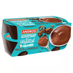 Andros Mousse Veg.chocolat 4x5